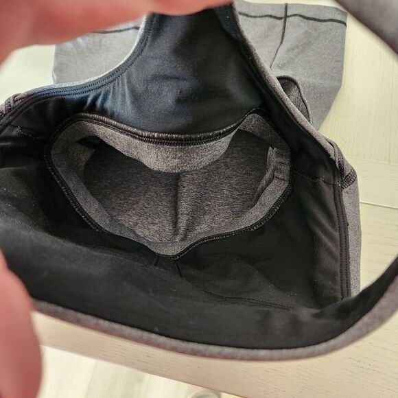 Lululemon In Training Tank Top Womens Size 2 Heathered Black - Picture 4 of 4